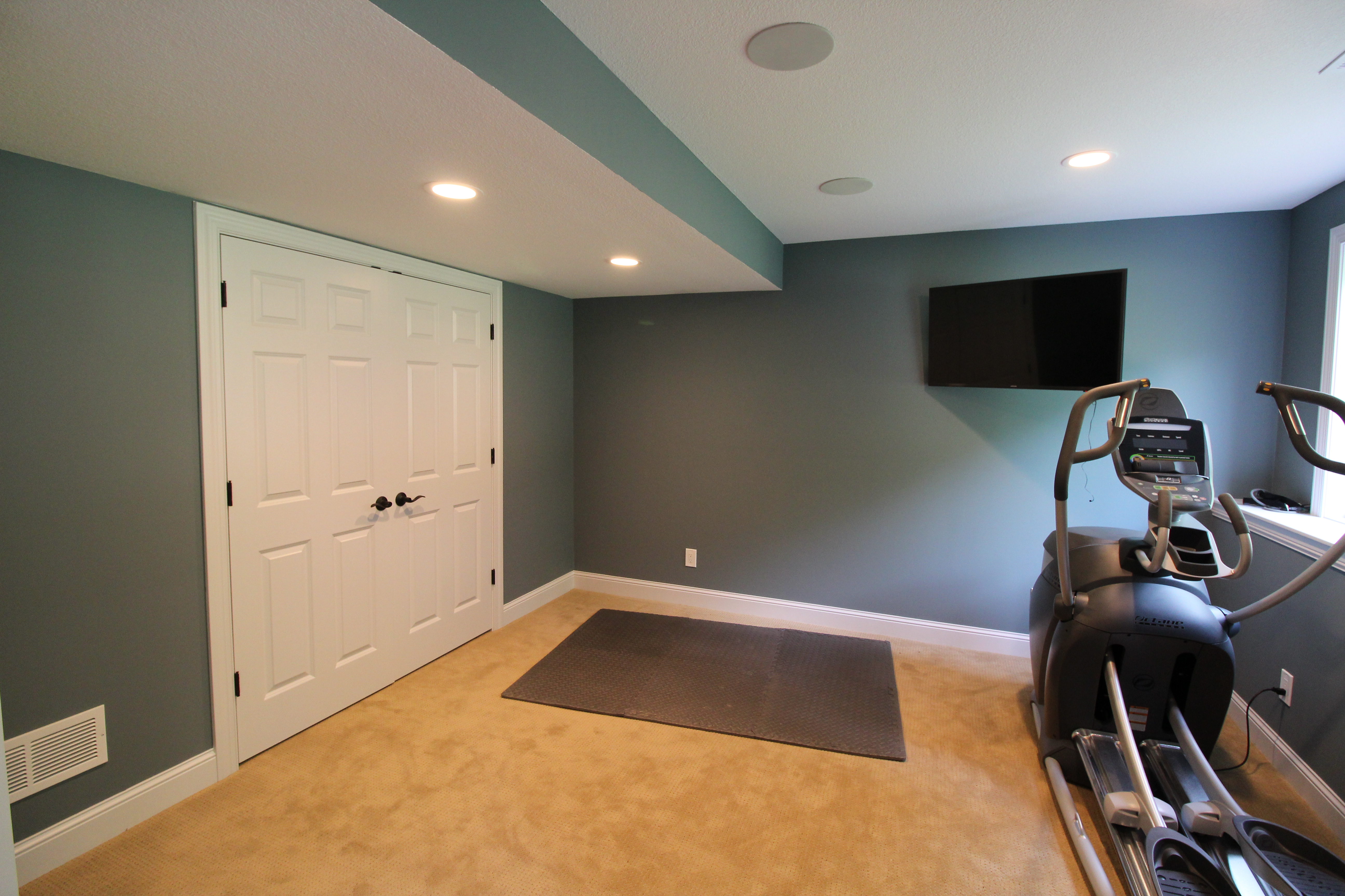Basement Remodel Gym